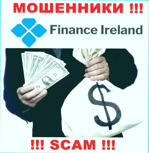 В брокерской организации Finance Ireland обувают неопытных игроков, заставляя вводить денежные средства для погашения комиссии и налога