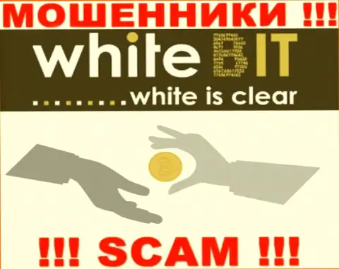 Крипто торговля - это сфера деятельности мошеннической компании WhiteBit