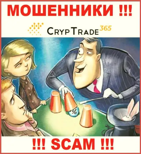 Cryp Trade 365 - это РАЗВОДНЯК ! Затягивают клиентов, а затем воруют их вложения