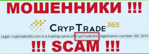 КрипТрейд365 Ком - это ВОРЫ !!! Владеет данным лохотроном CrypTrade365