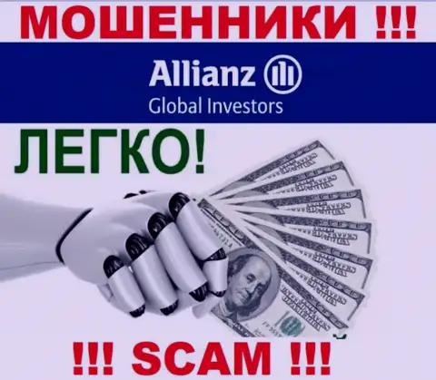 С AllianzGI Ru Com не сумеете заработать, затянут в свою организацию и сольют подчистую