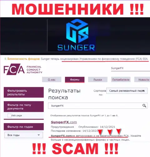 Довольно-таки опасно связываться с internet мошенниками SungerFX Com, так как у них нет никакого регулирующего органа