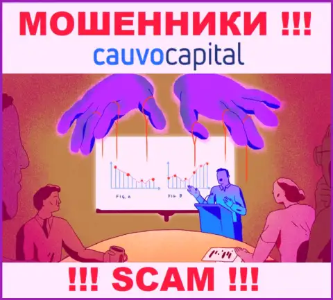 Не советуем соглашаться работать с интернет мошенниками CauvoCapital, воруют вложения
