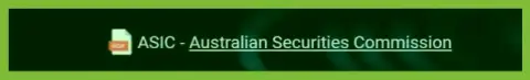 Регулятор финансовых рынков Australian Securities and Investments Commission, регулирующий деятельность организации Зиннейра Эксчендж
