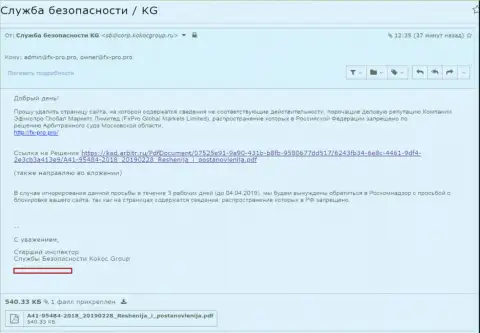 KokocGroup тесно связаны с ФОРЕКС-мошенниками Фикс Про